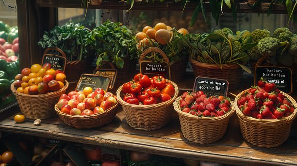 Paniers bio au bureau : santé et éco-responsabilité